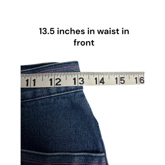 Vintage Sergio Valente Womens High-Waisted Striped Tapered Jeans Size 9 Blue Den - Picture 8 of 10